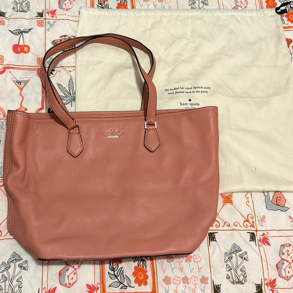 Kate Spade Jackson Street Pebbled Leather Jana Tote Bag